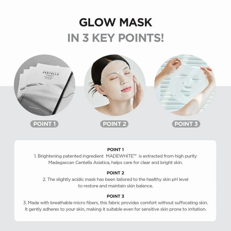SKIN1004 [SKIN1004]Tone Brightening Glow Mask (1ea)