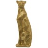 Alexandra House Living Decorative Figurine Gold Acrylic Plastic Melamine Cheetah