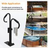 Neorexon Two-Way Hot Tub Handrails, 38"-58" Adjustable Height SPA Handrail