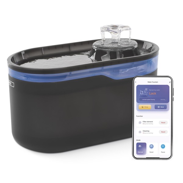 EMOS - GoSmart Cat Fountain 2.6 L with Filtration System