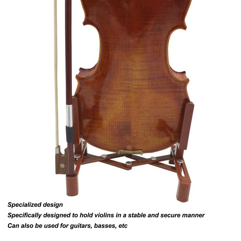 Violin Stand Professional Lightweight Sturdy Telescopic Foldable Musical Instrument Stand