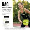 NutraBio Suplemento de N-acetil cisteína (NAC) - 90 cápsulas, 600