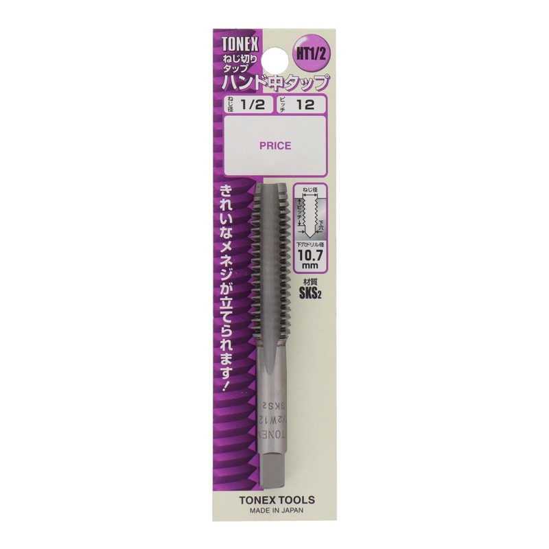 Sankyo Corporation TONEX Hand Tap, Screw Diameter 0.4 x W4.7
