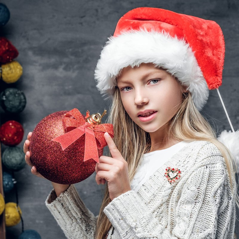 LONG TIANTIAN - Broche de Navidad para mujer, para fiestas,
