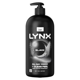 Lynx Pump Shower Gel Black, 900ml