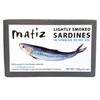 Matiz Sardines Lightly Smoked 4.2 oz Imported From Spain (12