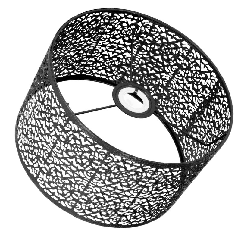 Lamp Shade Hollow Out Metal Lampshade E27 E14 Universal Use