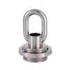 B&P Lamp® Satin Nickel Die Cast Screw Collar Loop