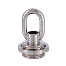 B&P Lamp® Satin Nickel Die Cast Screw Collar Loop