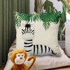 Aoihrraan 22 x 22 Inch Cute Cartoon Animal Cushion Covers