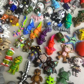 PICK LIVE Articulated 3D printed minis pack decoration:_5 PACK