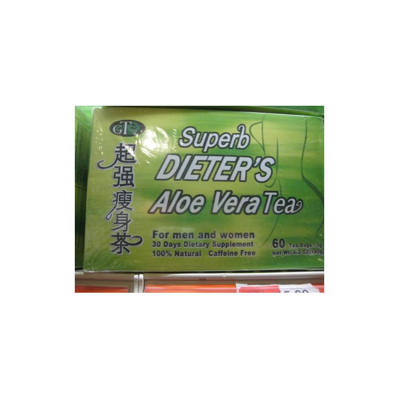 GoTo Tea Superb Dieter's Tea with Aloe Vera (60 Tea