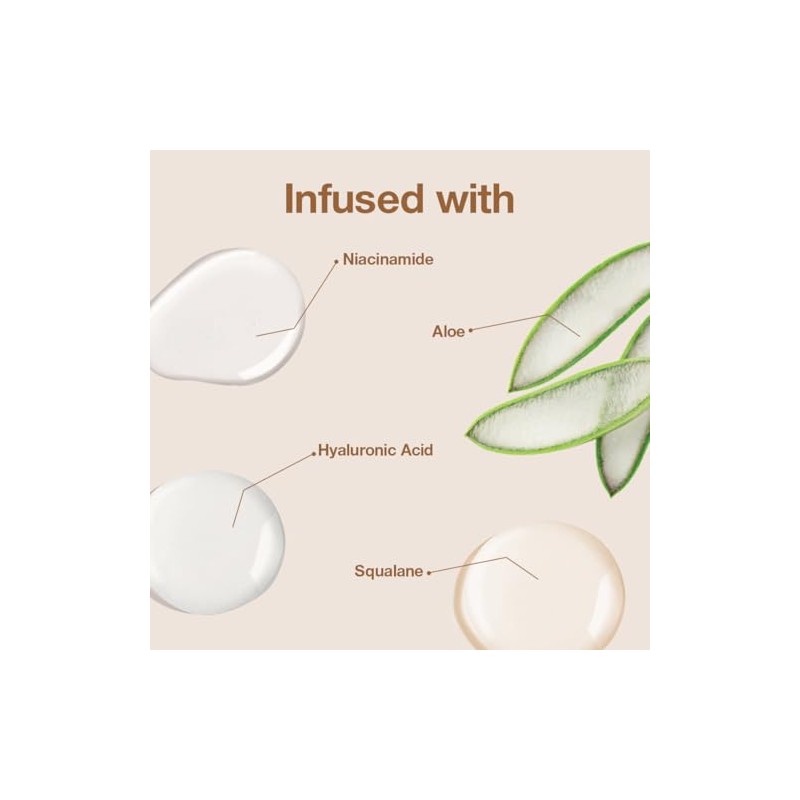 Palladio Skin Tint con Aloe, Niacinamida y Ácido Hialurónico -