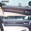 crosselec Carbon Fiber 4 Doors Panel Decor Trim Cover for