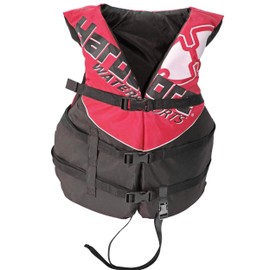 High Visibility Adult & Kids Life Jacket PFD USCG Type III Ski Vest w/Leg Strap