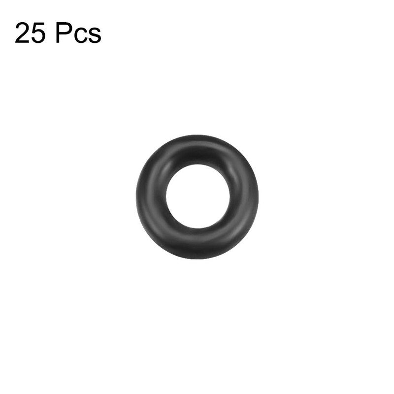 sourcing map Nitrile Rubber O-Rings 4.2 mm AD 2.2 mm