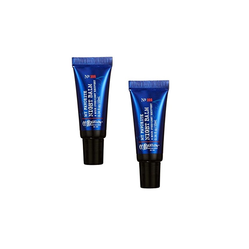 C.O. Bigelow 2 Pack My Favorite Night Balm Lip Treatment.
