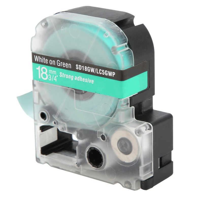 Labeling Tape Corrosion Wear Resistance 18mm Label Making for KING