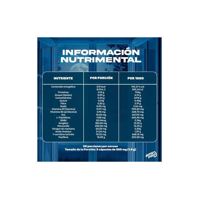 Pack Magnesio Complex Zzz Brn Bpn Pro Sueño Profundo Relajación