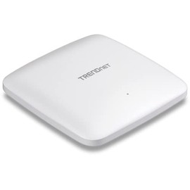 TRENDnet AX1800 Dual Band WiFi 6 PoE+ Access Point, 1201Mbps WiFi AX + 576Mbps WiFi N, MU-MIMO, OFDMA,1024 QAM, WDS, Client Bridge, WDS Bridge, AP, WDS Station, White, TEW-921DAP (Renewed)