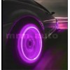 FF 2X LED Purple Light Flashing Tire Wheel Valve Stem
