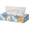 White Facial Tissue, 2-Ply, White, Pop-Up Box, 100 Sheets/Box