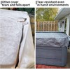 UCEDER Waterproof Hot Tub Cover 170G Polyethylene Spa Cover and