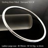 Bangle 925 Sterling Silver Filled Ladies Real Statement Golf Cuff