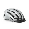 MET - Downtown Leisure Cycling Helmet In White Size Medium/Large
