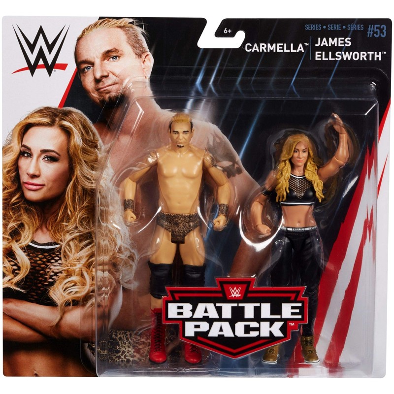 WWE CARMELLA & JAMES ELLSWORTH 2-PACK