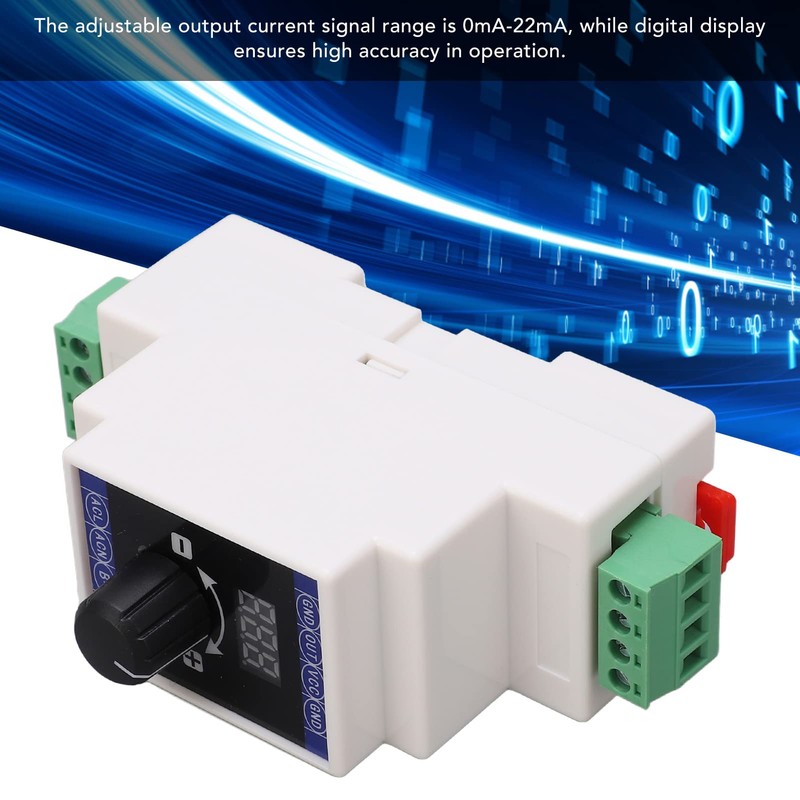 4-20mA Current Signal Generator Adjustable 3-Digit Display Current Analog Simulator
