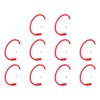 10 PCS Plastic Cow Nose Ring Large Cattle Breeding Nose