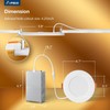 Amico 6 Pack 4 Inch 5CCT LED Recessed Ceiling Light