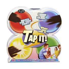 Tap-it Game - high energy tech game for all the family, 4 different games to play, multi-player game With 4 x WIRELESS TAP IT! PODS 1 X INSTRUCTION BOOKLET, fitness game For 6+ Years