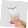 Healvian 4Pcs Wear Resistant Eyelash Applicator Clip Practical Eyelash Tweezers