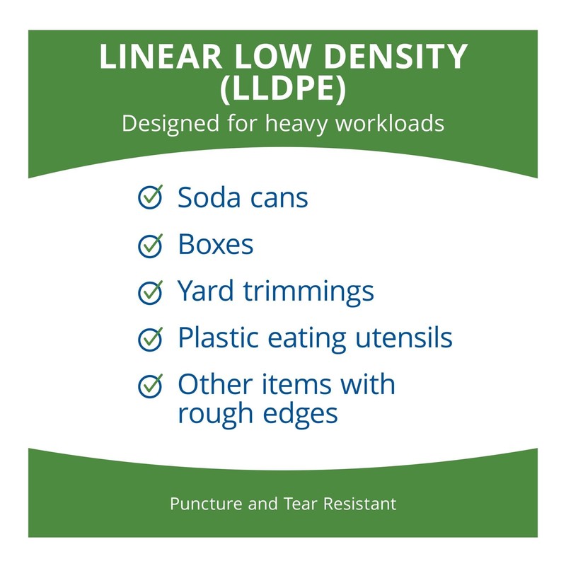 Stout by Envision 55-60 Gallon Heavy Duty Total Recycled Content