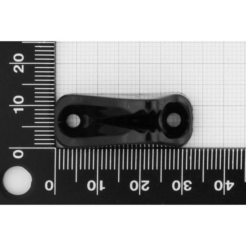 Clamcleat Open Micros f.1-4 mm Rope Black
