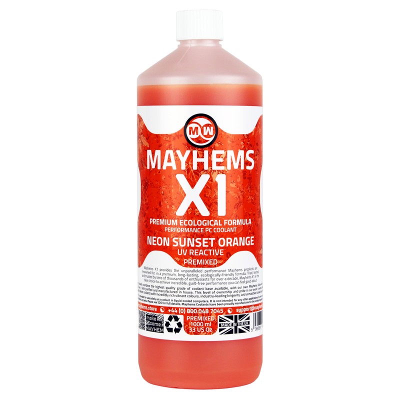 Mayhems - PC Coolant - X1 Premix - Eco Friendly