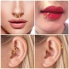 vcmart 6-8 Lip Piercing Horseshoe Nose Septum Lip Helix Rings