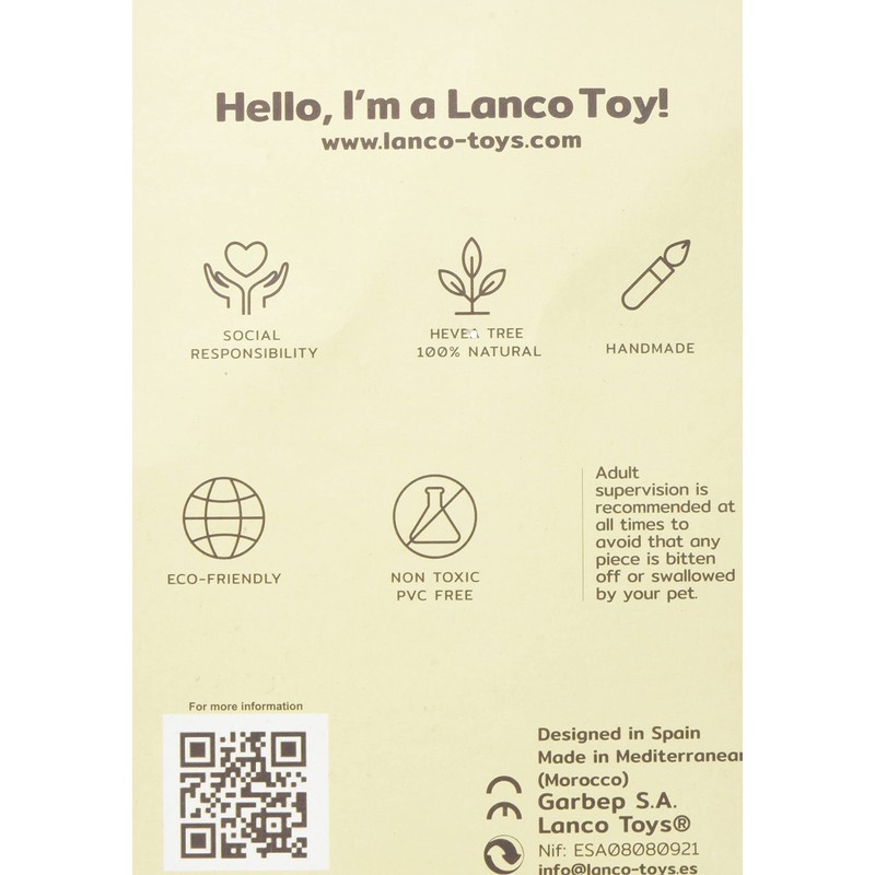 Lanco 8424678001053 Clown Shoe 100% Natural Rubber