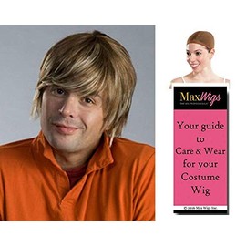 Troy High School color DARK BROWN - Enigma Wigs Bolton Surfer Bieber Efron Bundle w/Cap, MaxWigs Costume Wig Care Guide