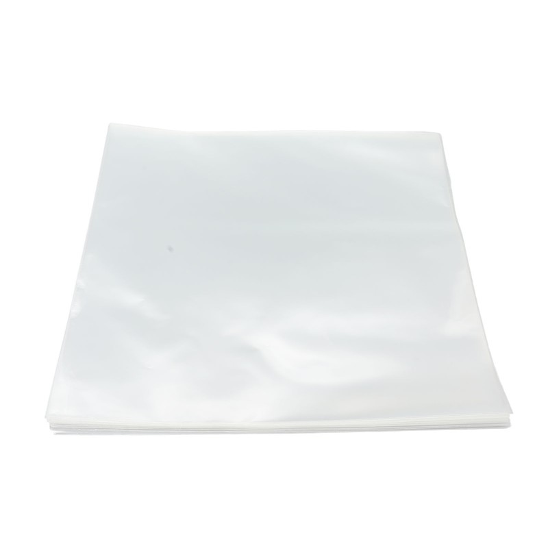 50Pcs Vinyl Record Sleeves OPP Plastic Resealable Non Adhesive Outer