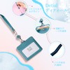 ID Card Holder, Pass Case, With Reel, Women's, ID Case,