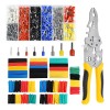 Pinza Ponchadora Abrazadera Engarzador De Terminales 1529pcs