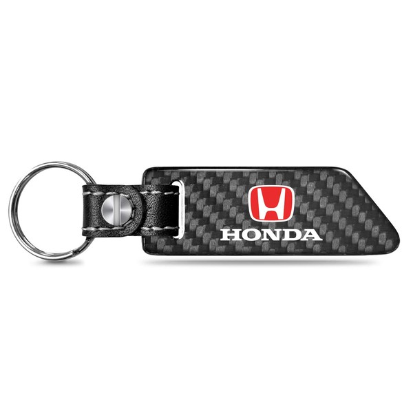 iPick Image for - Honda Red Logo Real Carbon Fiber