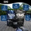 King Protein Whey 900g Polvo Aislado Sin Lactosa Sabor Natural