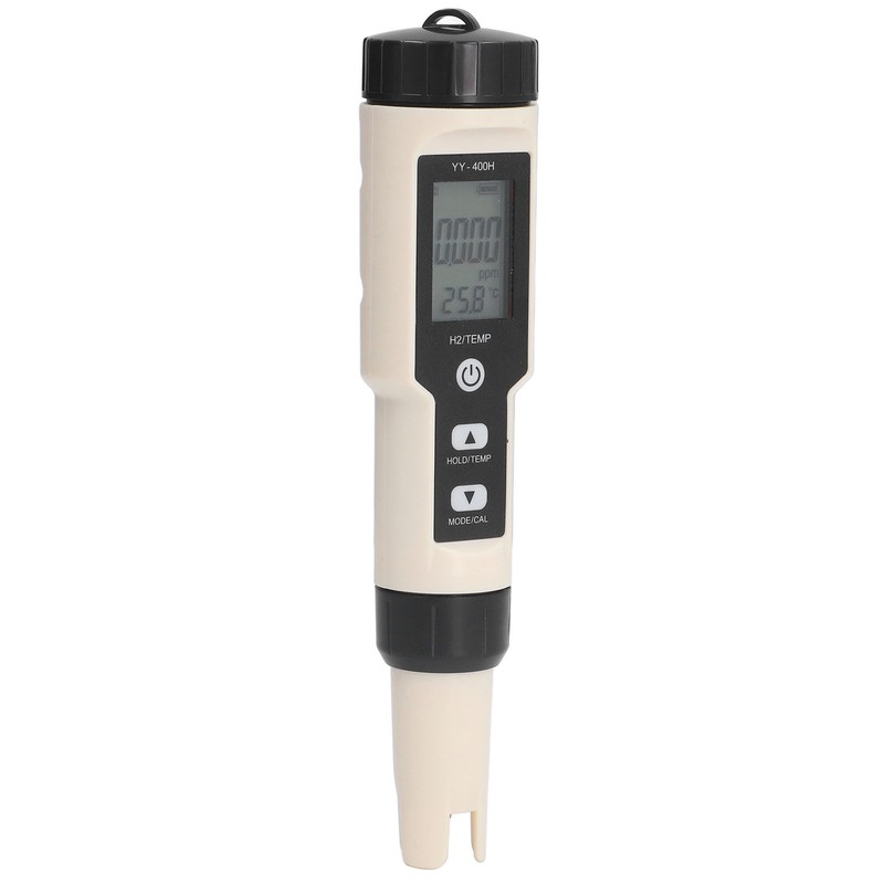 Water Tester 2 in 1 Detachable Probe Design ABS LCD