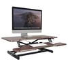 Mount-It! Height Adjustable Stand Up Desk Converter, 38” Wide Tabletop