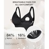 Lover-Beauty Nursing Bras for Breastfeeding Comfortable Hands Free Pumping Bras