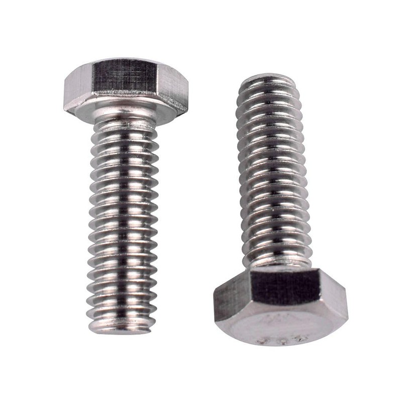 VAMUOEFL 1/4-20 x 1/2" Hex Bolt (1/2" to 3" Available),External